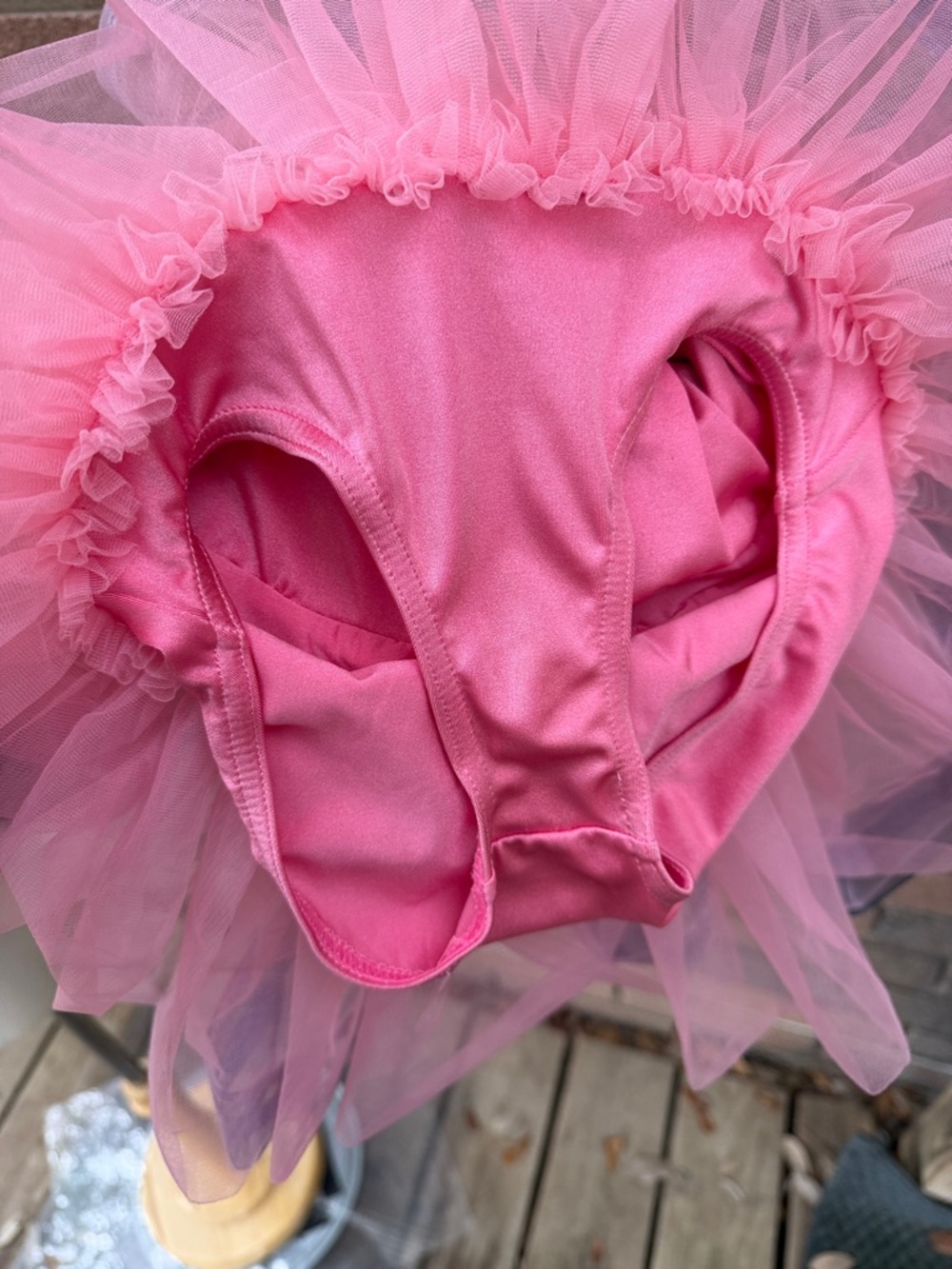Weissman Pink and Navy Sparkle Tutu Dance Costume Size SC - Picture 6 of 9
